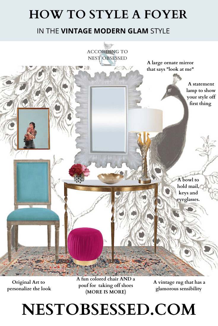 how-to-style-foyer-vintage-furniture-nest-obsessed-interior-design-home-decor-edesign